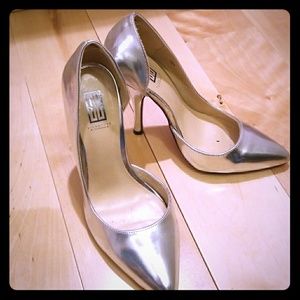 Super fun metallic shoes